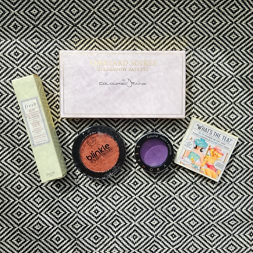 Eyeshadow Bundle Fresh Remover Blinkle Sephora The Balm Vineyard Soirée Palette